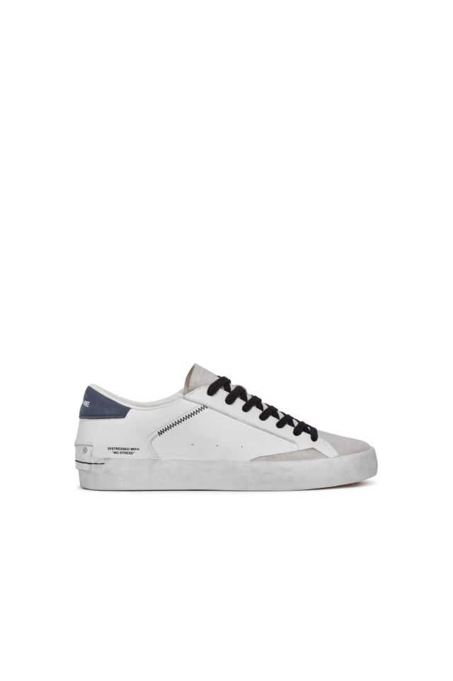 Crime London Sneakers in Pelle con fondo Cassetta
