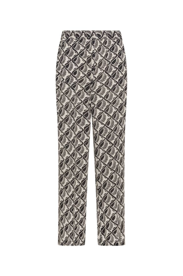 Seventy Pantalone_Viscosa Crepe St.Monocolore Raggio Floreale