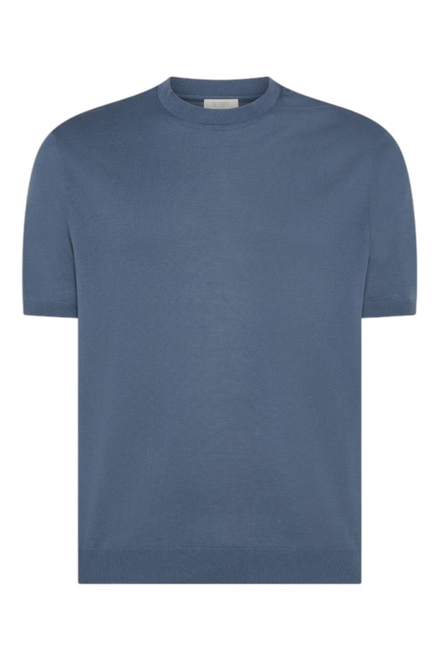 Seventy Girocollo M/M Dettaglio Fianco_Jersey T/Pezza Con Costine