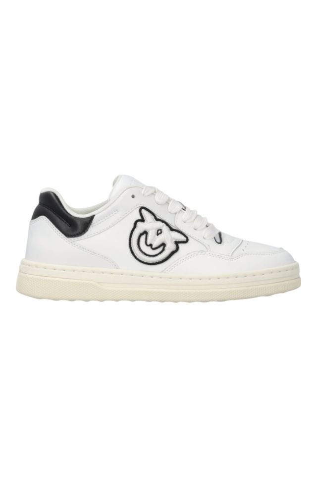 Pinko MANDY 11 - SNEAKER CALF LEATHER WHITE/BLACK