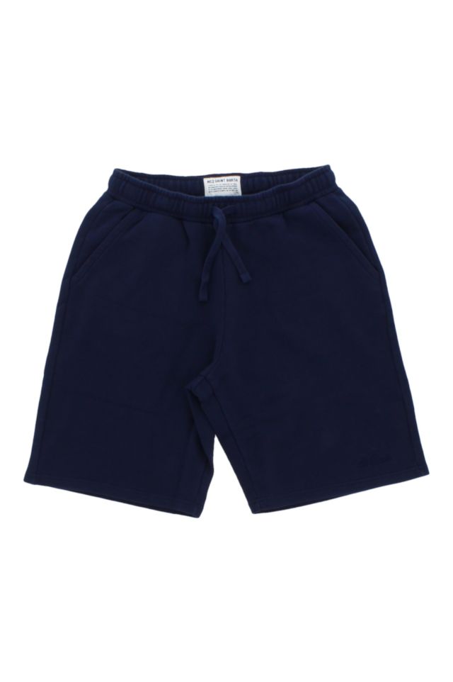 MC2 Saint Barth Randle-Raw Cut Cotton Fleece Short
