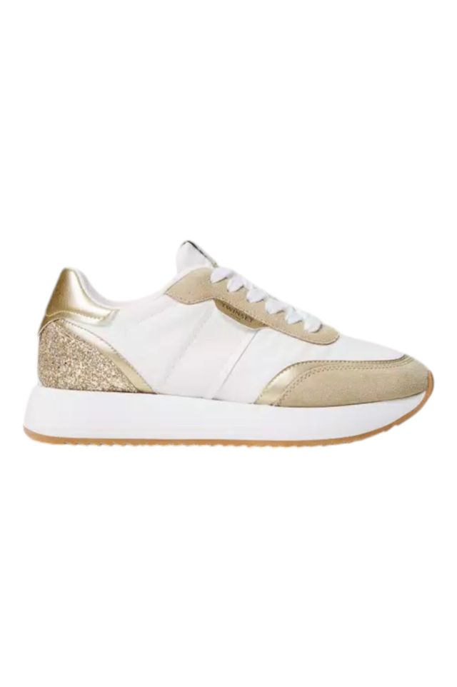 Twinset Running In Tessuto E Pelle