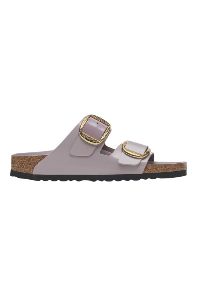 Birkenstock Arizona Big Buckle Ham shine faded purple, Natural