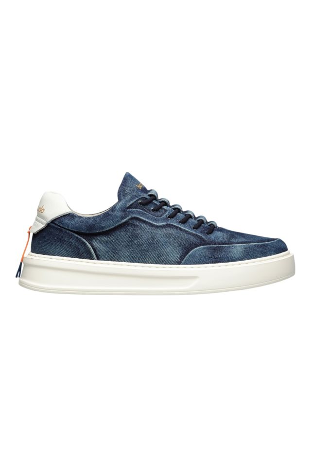 Barracuda Scarpa Uomo V2463 Denim Blu/Bianco Fd.Bco