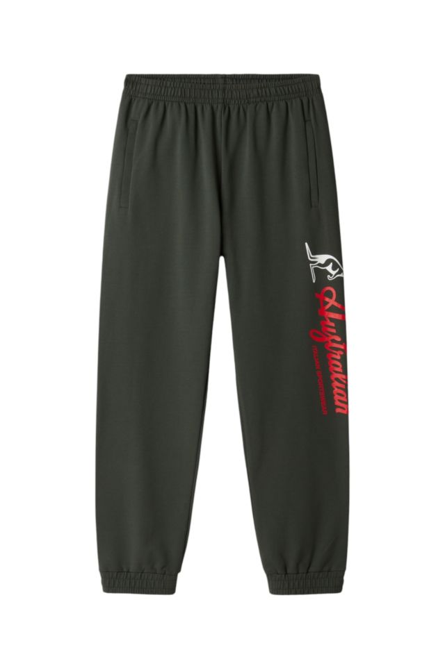 Australian Pantalone Big Logo Felpa Elasticizzata