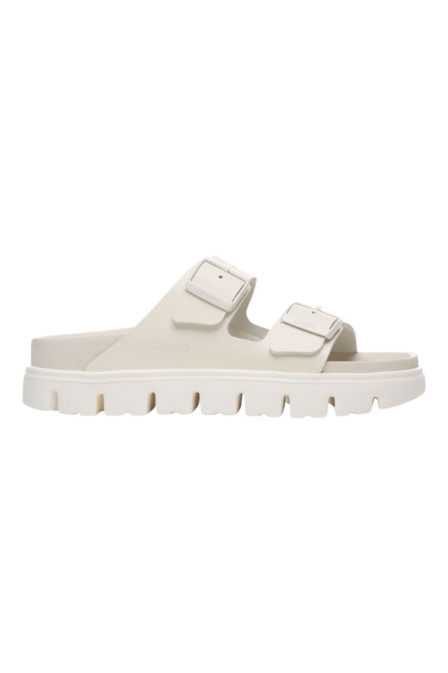 Birkenstock Arizona Chunky Exquisite eggshell, Natural Leather