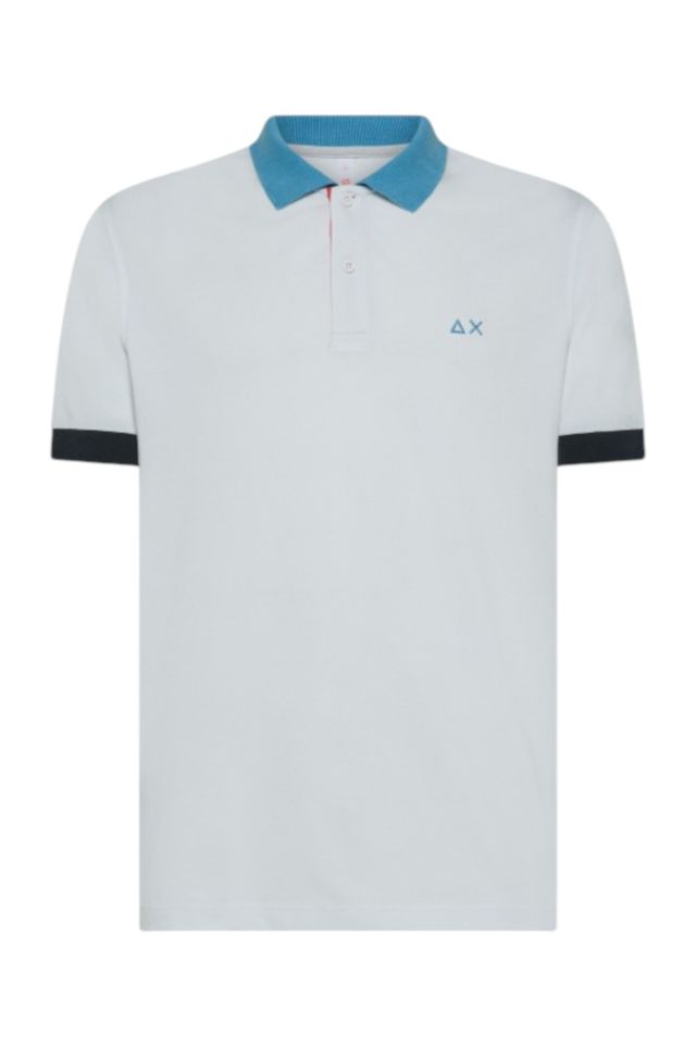 Sun 68 Polo 3 Color Way S/S