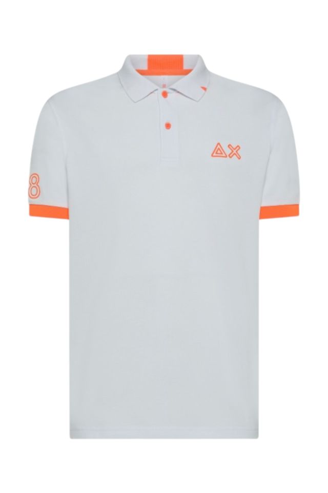 Sun 68 Polo Logo Fluo S/S