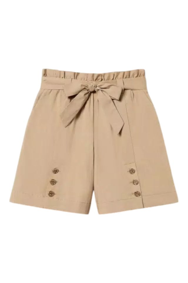 Twinset Shorts Con Cintura