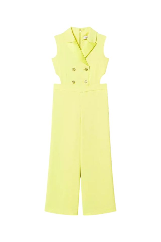 Twinset yellow plum tuta