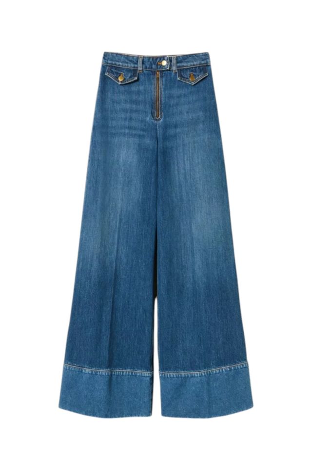 Twinset Wide Leg Fit Denim