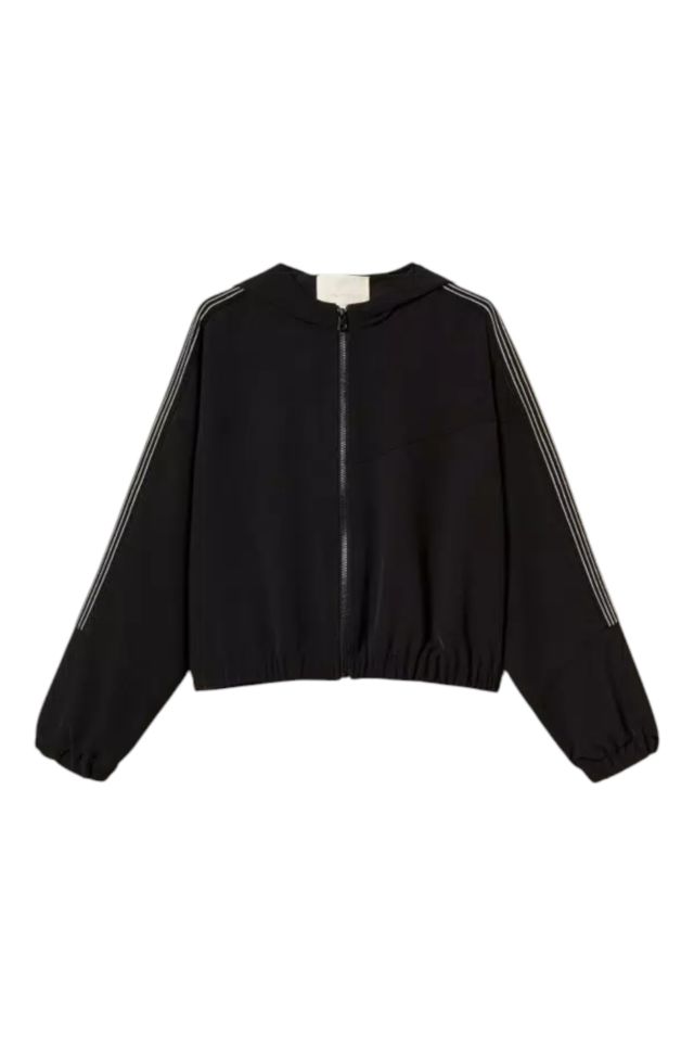 Twinset Giubbino Con Zip E Cappuccio