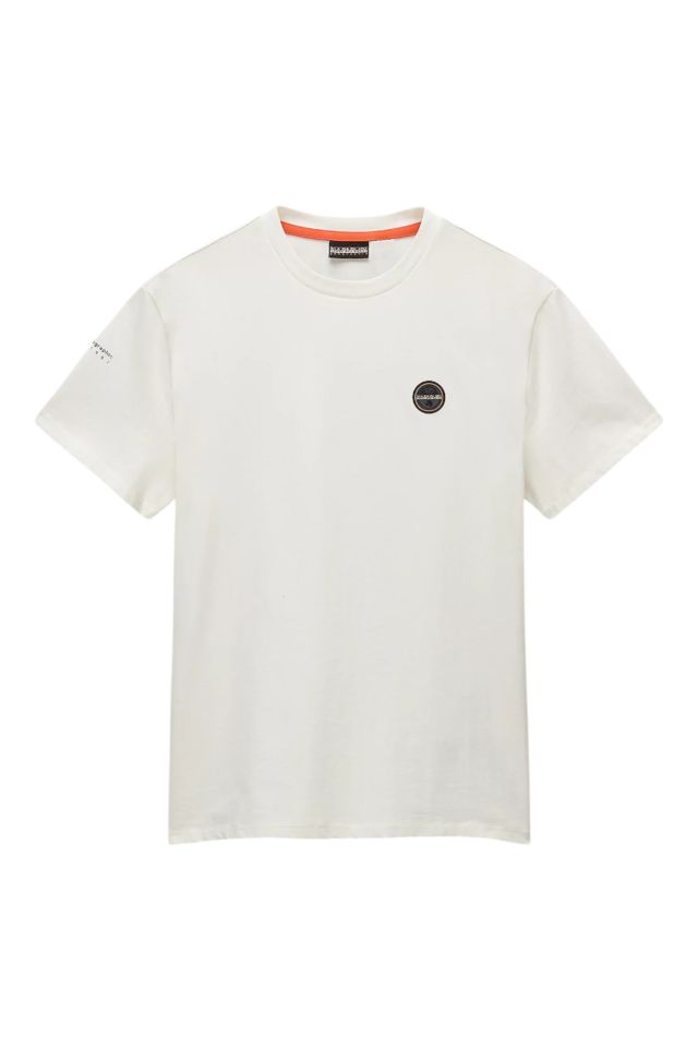 Napapijri S-Badge Ss White Heron