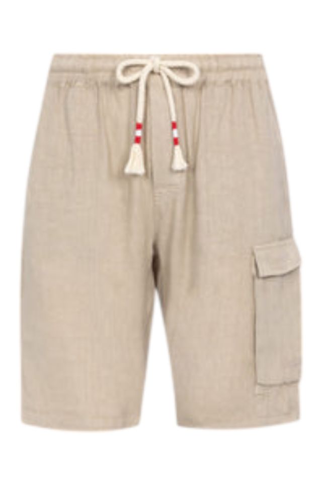 MC2 Saint Barth Marseille-Bermuda Chinos With Side Pocket