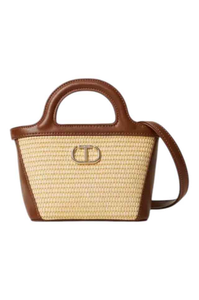 Twinset Tote Piccola In Paglia