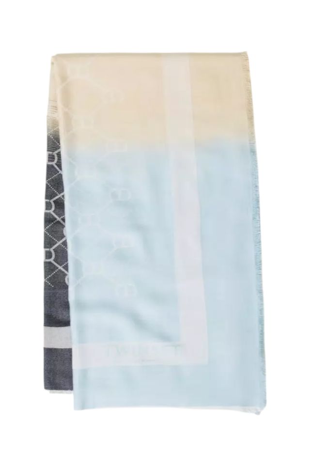 Twinset Kefia In Tessuto Jacquard Oval T Sfumata