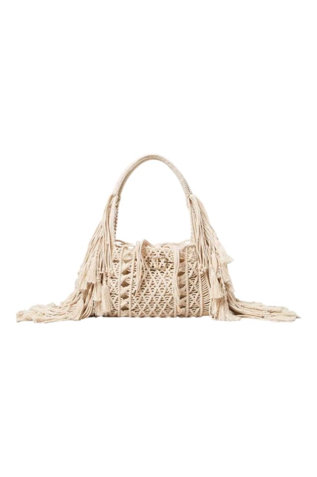 Twinset Tote In Crochet
