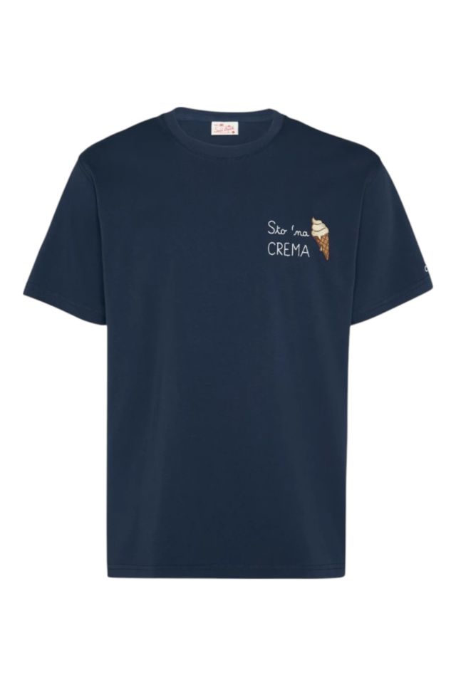 MC2 Saint Barth Portofino-T-Shirt With Embroidery