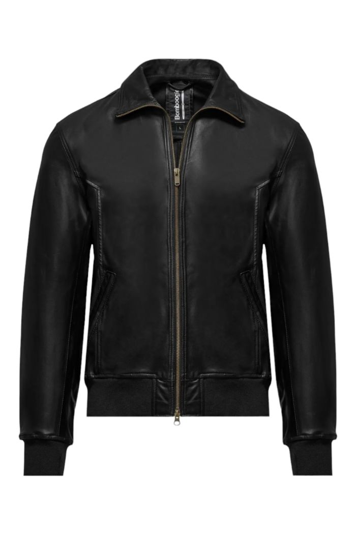 Bomboogie Giubbotto Pelle Uomo Shop online Giubbotto Pelle Uomo Bomboogie da Uomo