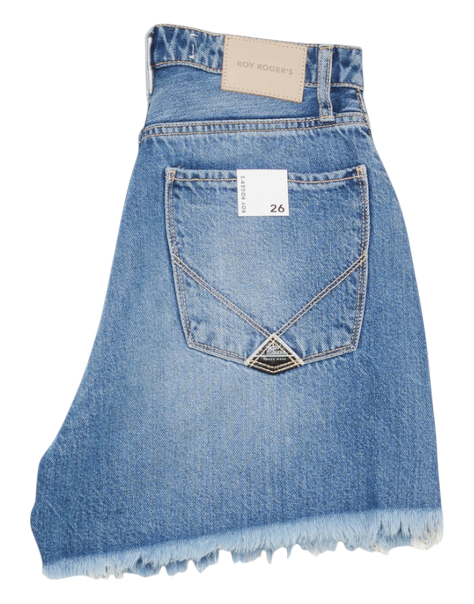 Short Girlfriend WOMAN  Denim Cotton Lyocell Iconic 2