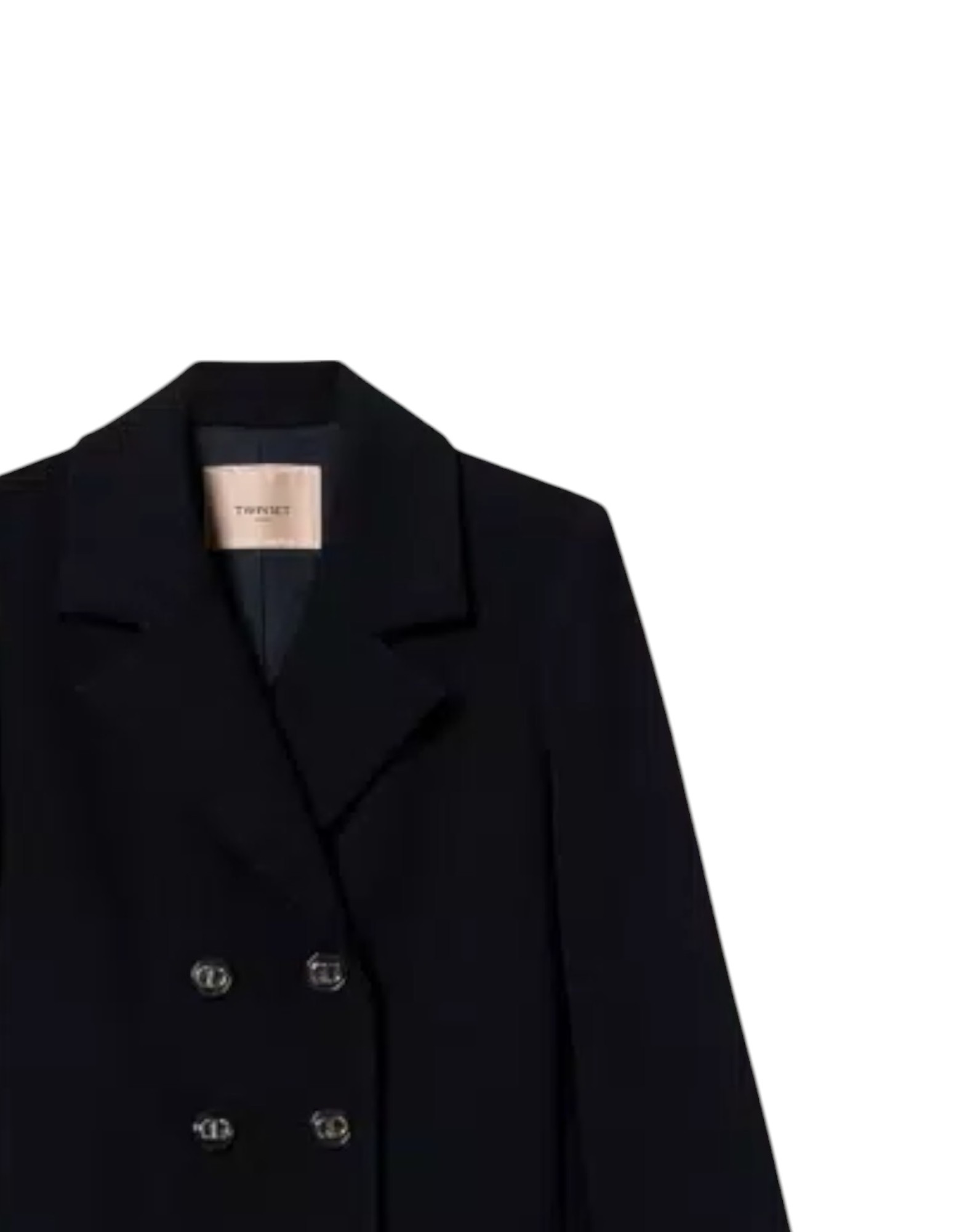 Blazer Doppiopetto Con Dettagli A-Jour
