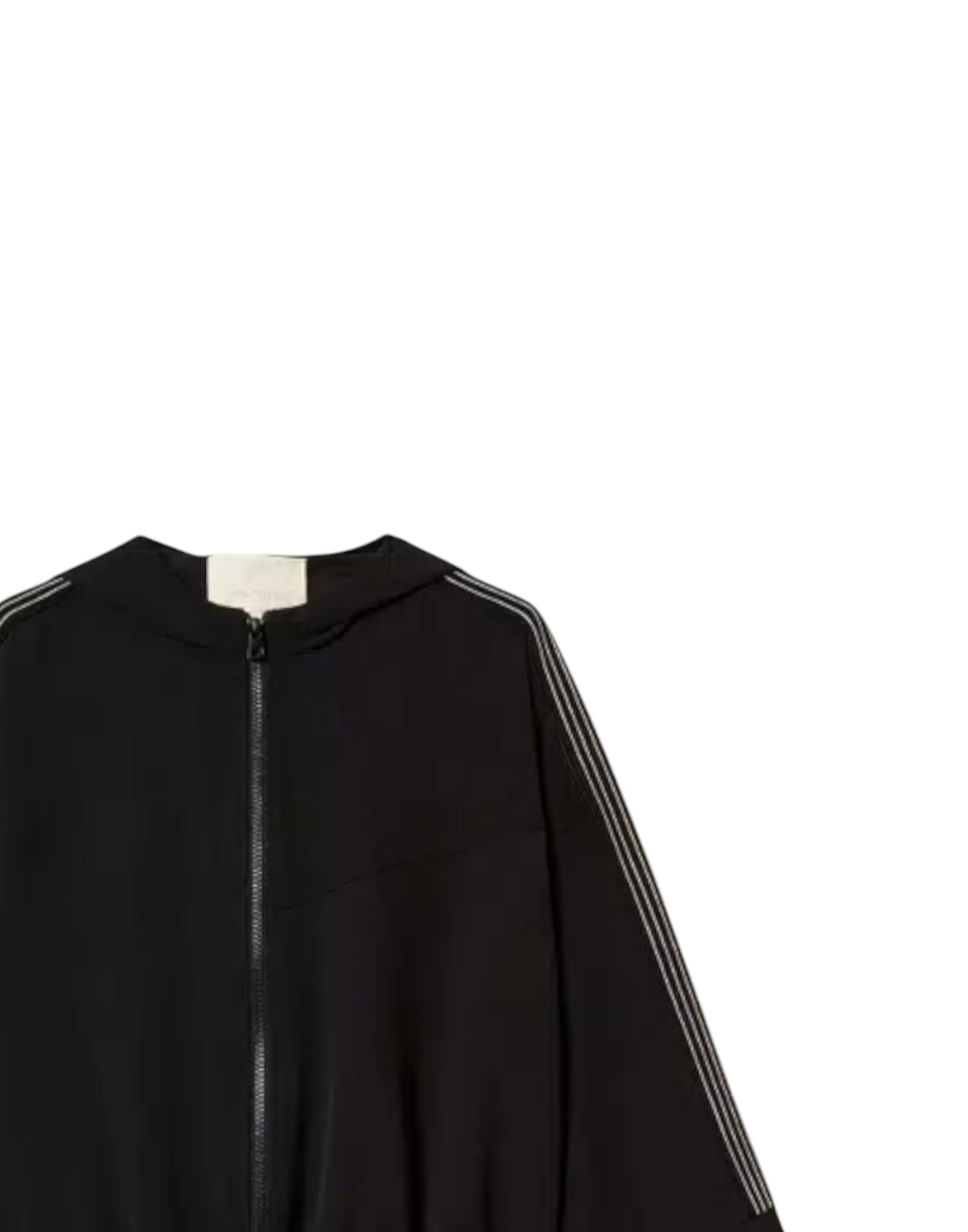 Giubbino Con Zip E Cappuccio