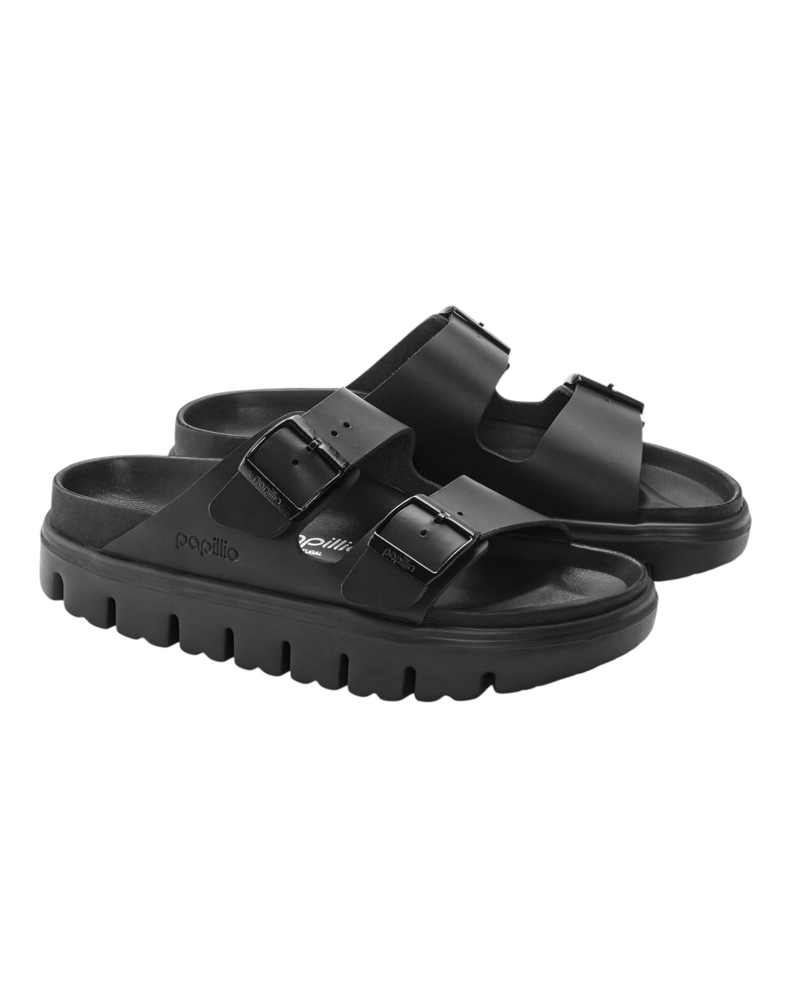 Arizona Chunky Exquisite black, Natural Leather